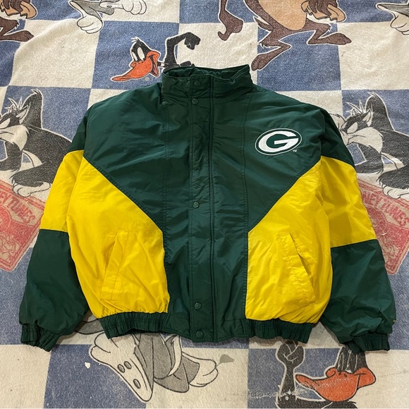 Vintage Green Bay packers logo 7 jacket